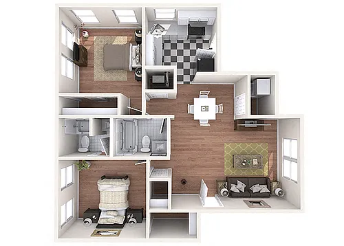Floor plan B3