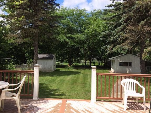 Large fenced in back yard