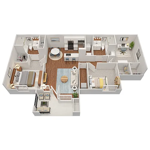 Floor plan The Cheshire (Lower)