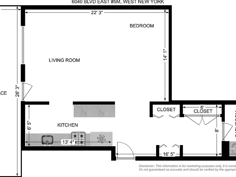6040 Boulevard East #5M — Photo 14