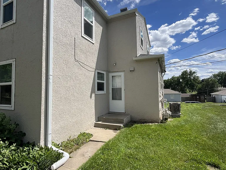 Back entry door