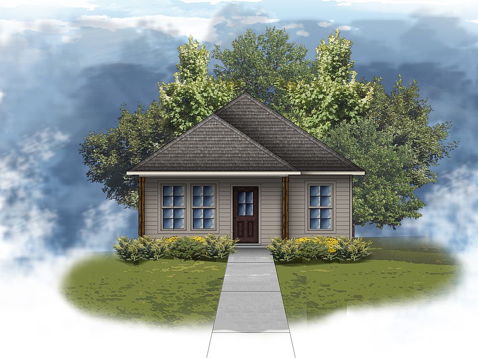 Sallier II N - Front Elevation - DSLD Homes