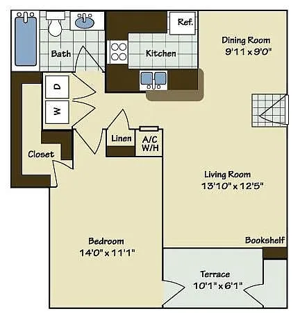 Floor plan A1