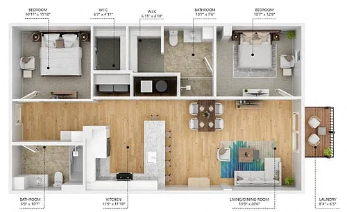 Floor plan B5