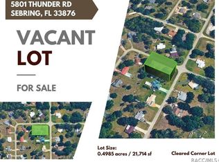 5801 Thunder Rd, Sebring, FL 33876