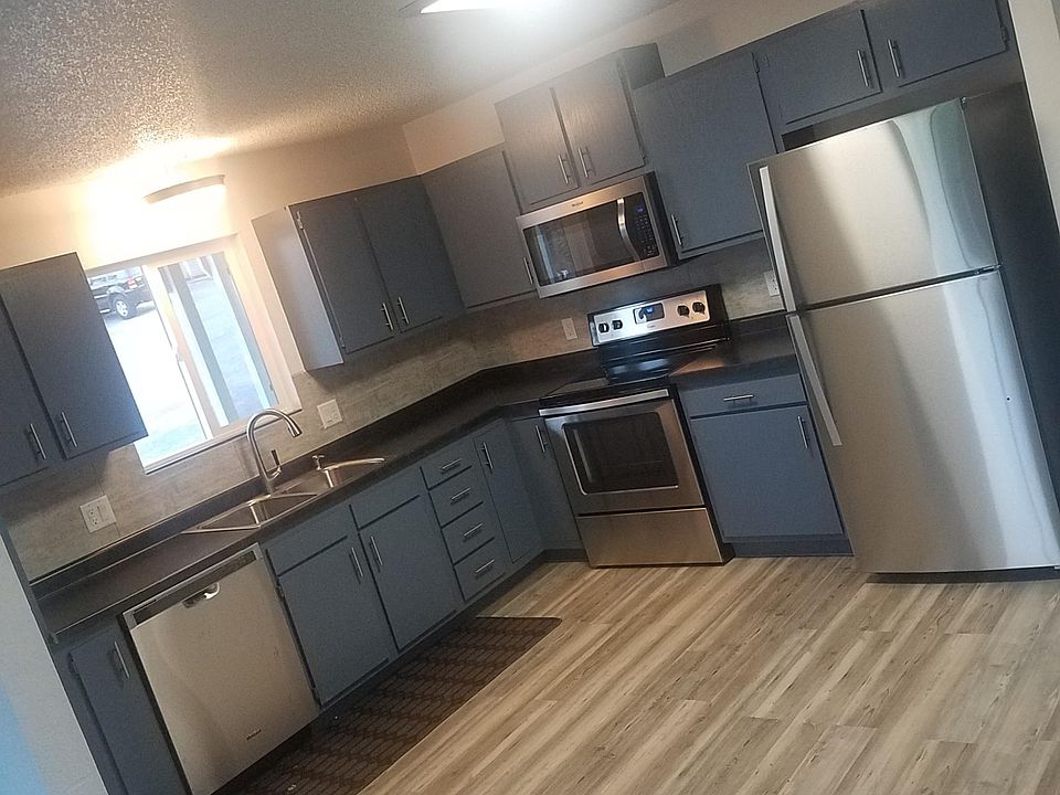 renovated kitchen with brand new appliances