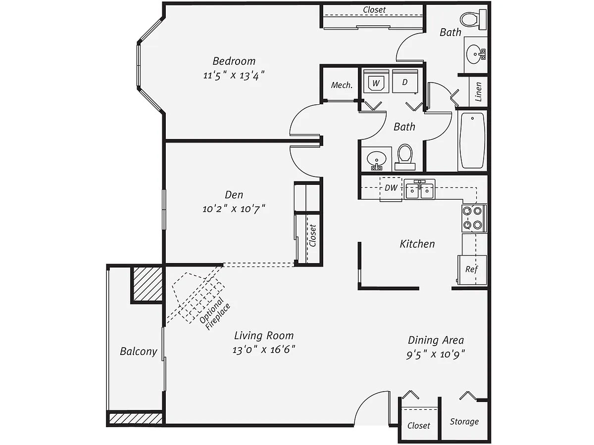 Floor plan A1-1049