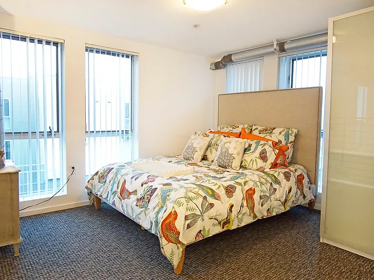 1x2 Loft - Large Bedroom