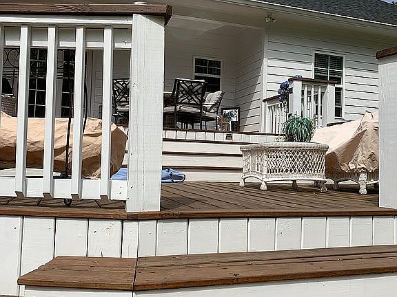 Back deck two tirr