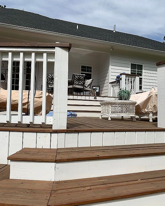 Back deck two tirr