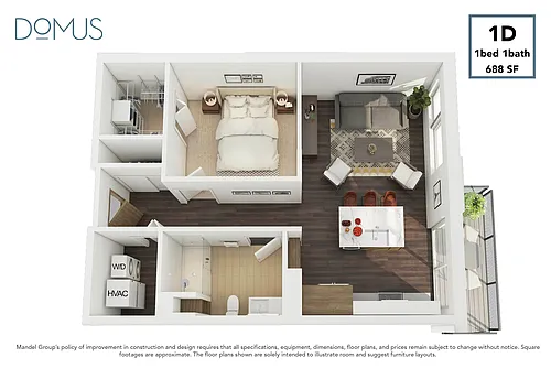 Floor plan 1D