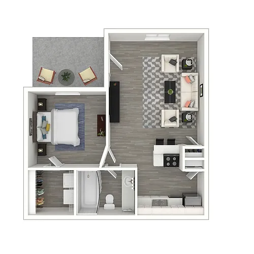 Floor plan The Aspen
