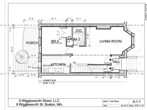3rd image of 9 Wigglesworth St #1