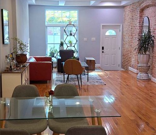 Common Space Living Room/Dining Room Open Concept