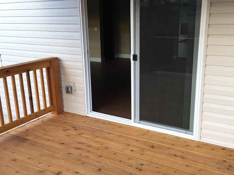 Covered Cedar Deck