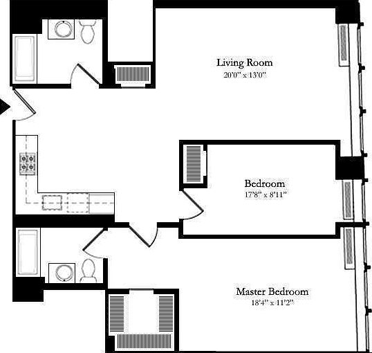 1st image of 90 William St APT 6A
