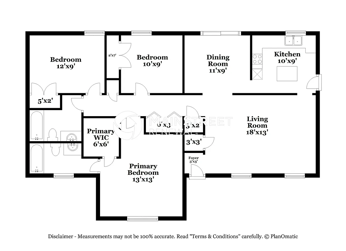 Floor Plan - 409 Chaney Rd