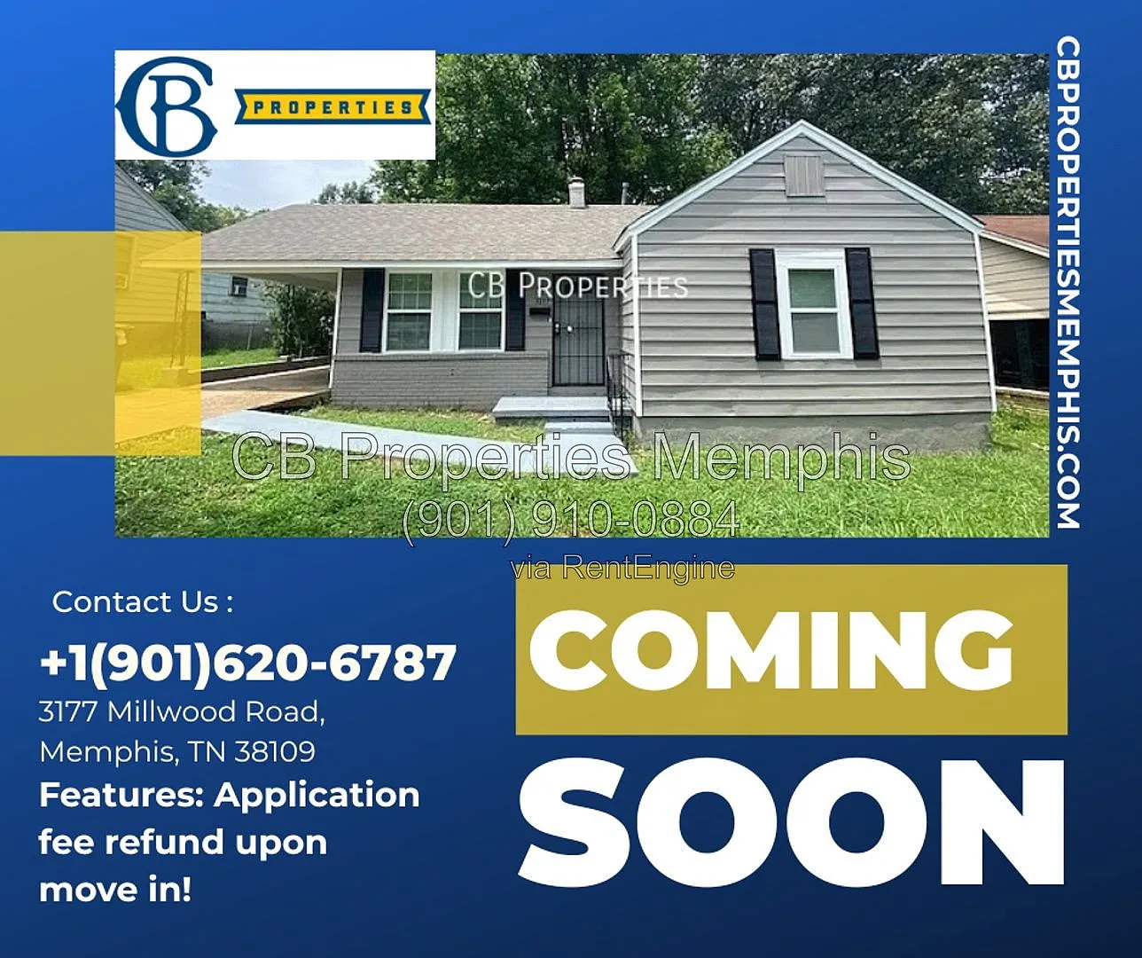 3 bed, 1.0 bath, 972 sqft, $925 — Photo 1