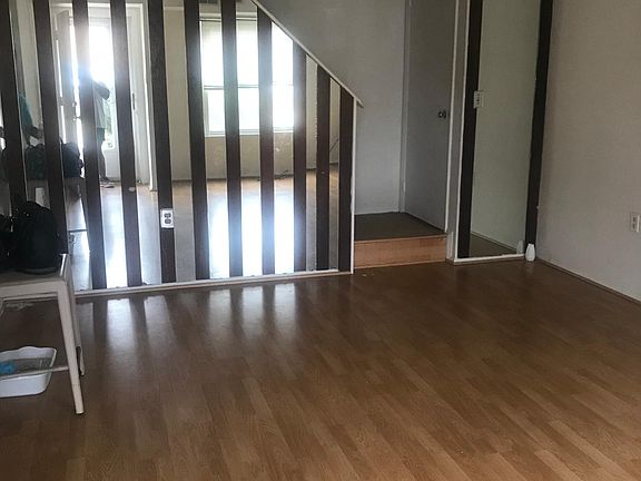 Living room facing the stairs