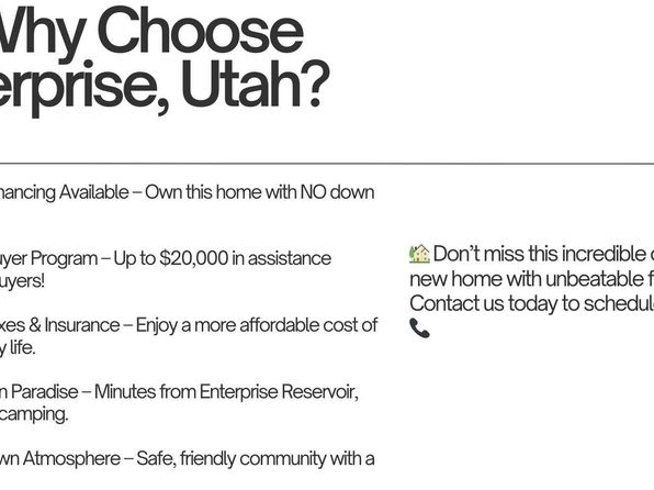 826 E Evergreen Cir #150, Enterprise, UT 84725