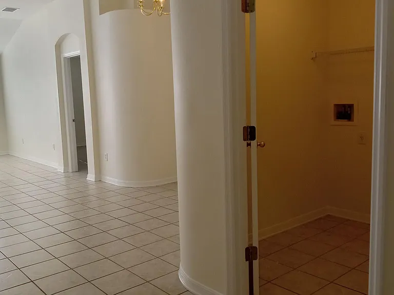 Laundry room doorway.