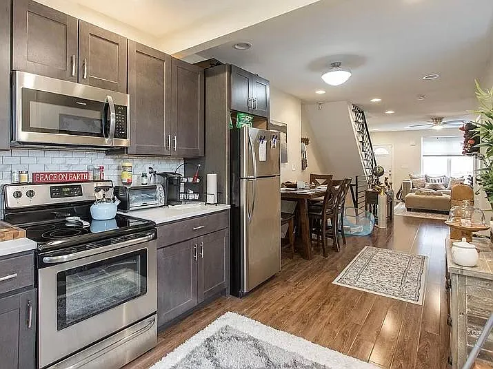Kitchen looking to front of house