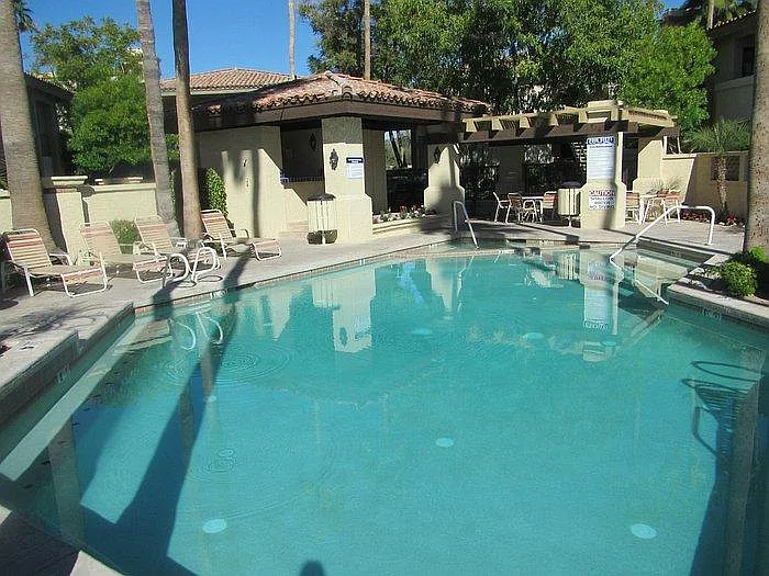 One of the 4 community pools