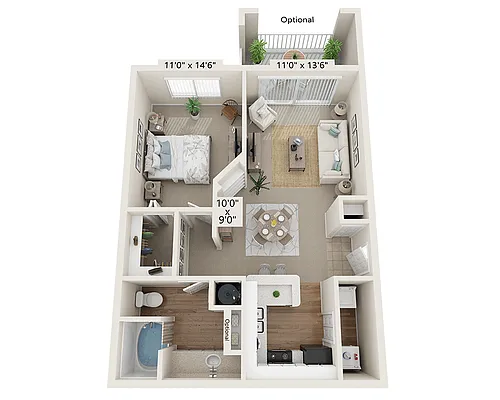Floor plan Azalea