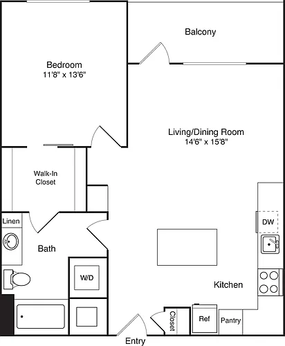 Floor plan A16