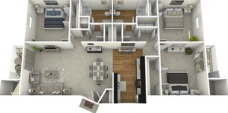 Lake Brandt Apartments — Photo 32