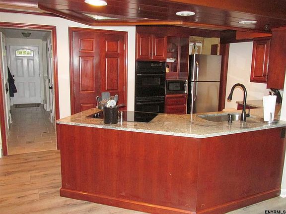 Open kitchen with granite counters.  Wonderful for entertaining.