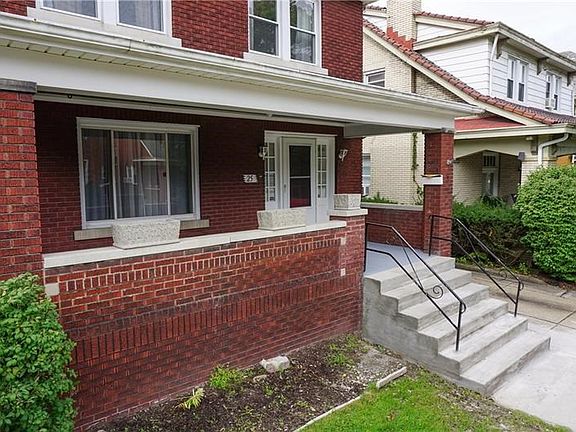 This home features brand new cement front steps, a new roof, fresh interior paint and newer kitchen appliances.