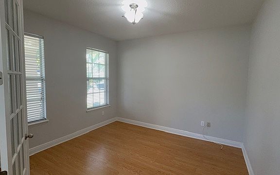 Study with double doors on 1st Floor