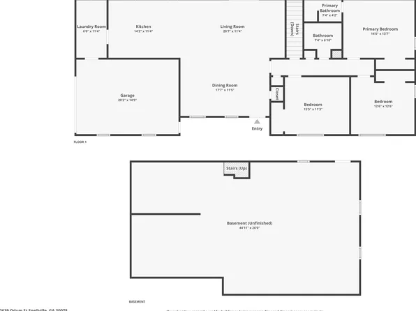 2639 Odum St, Snellville, GA 30078