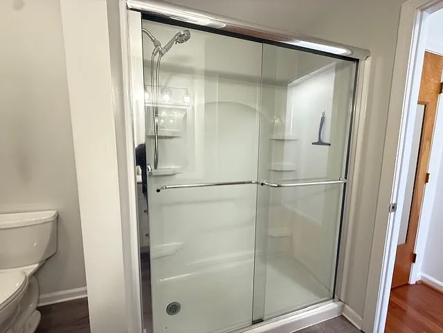 Large shower