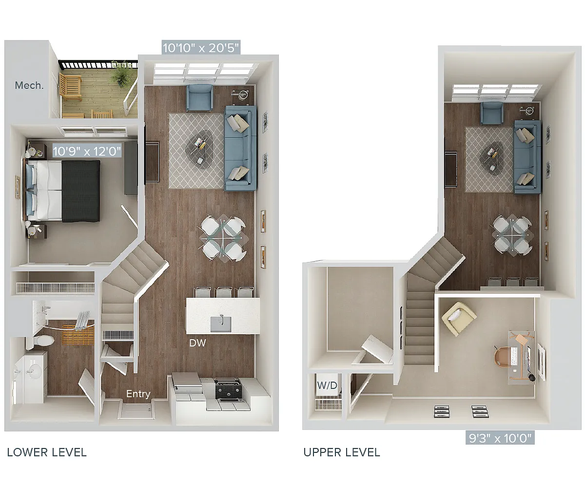 Floor plan AM1-1-L-1