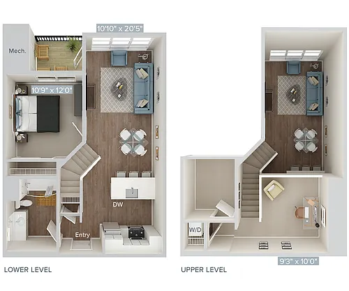 Floor plan AM1-1-L-1