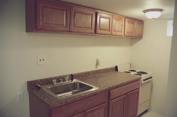 Basement kitchenette