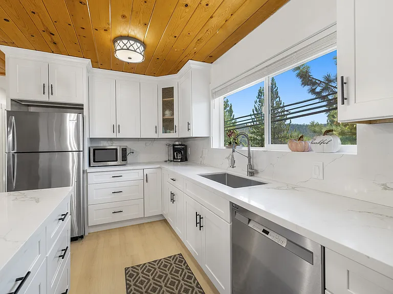 Remodeled modern kitchen