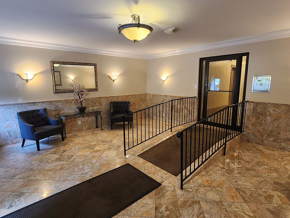 Lobby with security access