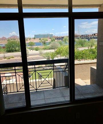 This location on Tempe Town Lake is outstanding and one of a kind. Listen to music from Tempe Beach Park on your own private patio