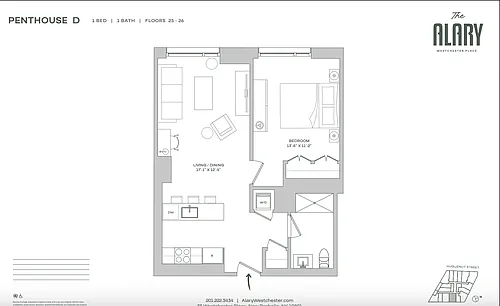Floor plan Penthouse D