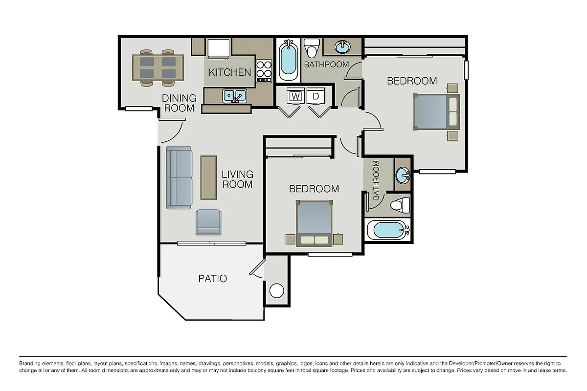 Floor plan Plan 2B