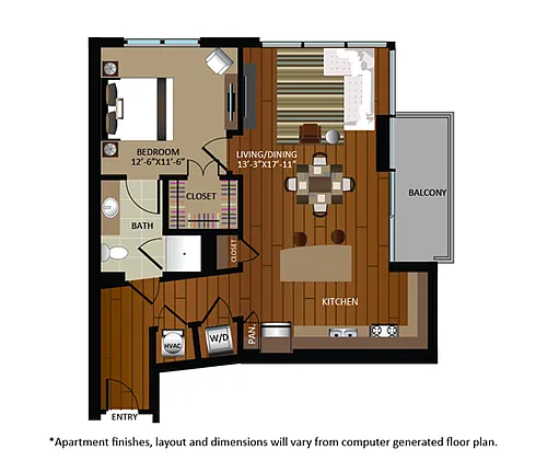 Floor plan A13