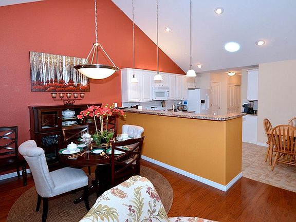Eat-in kitchen and formal dining