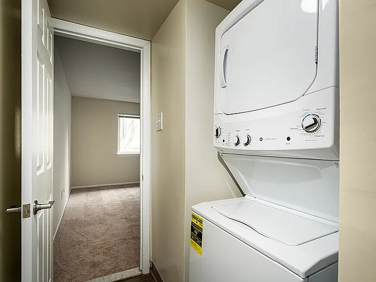 Enjoy in-home washer and dryer