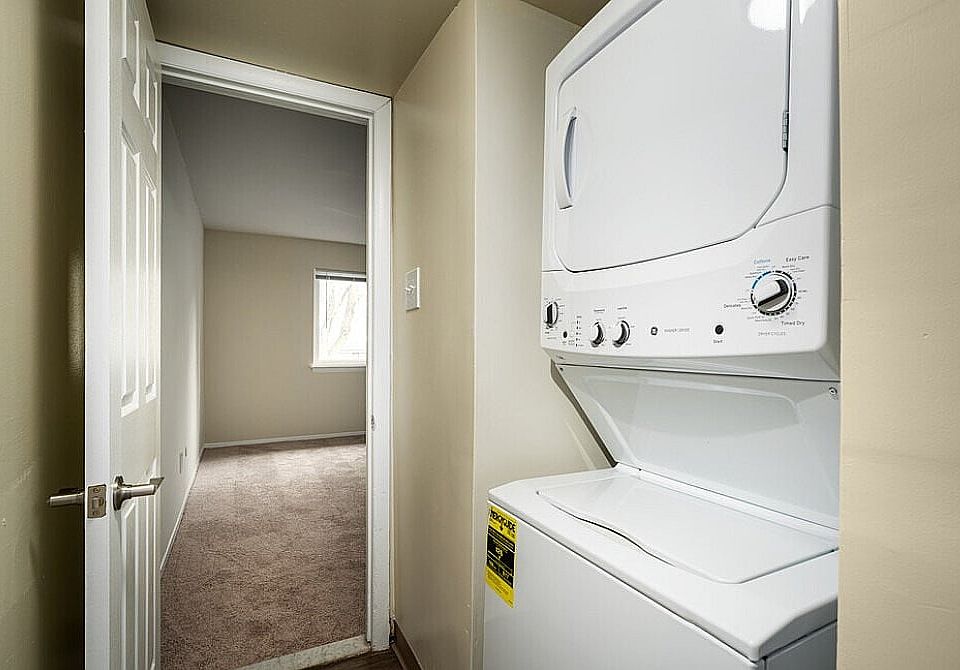 Enjoy in-home washer and dryer