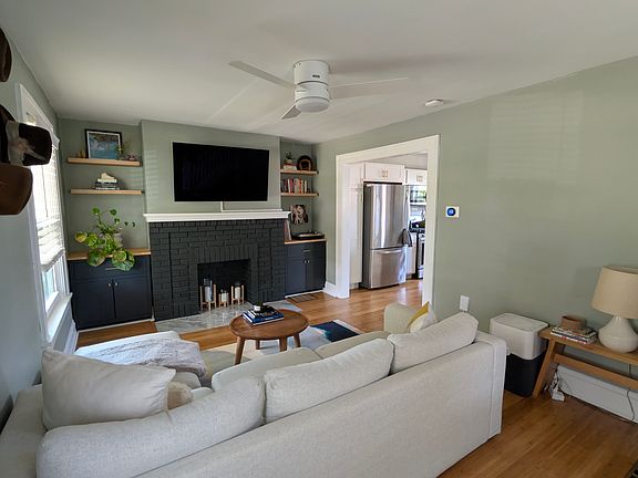 Living area as you enter the home