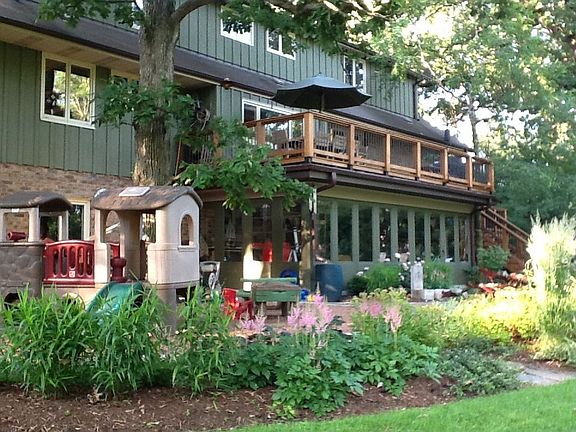 Play area in back