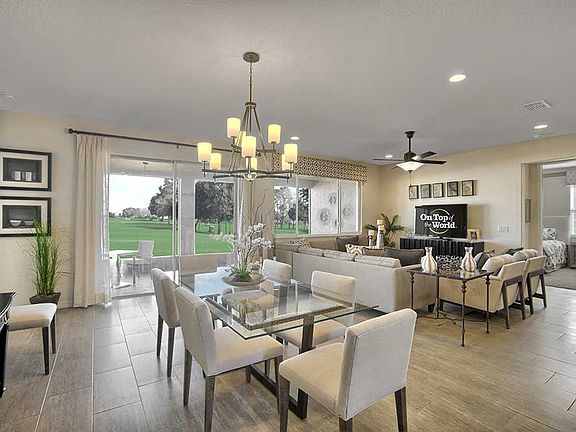 Willem Floor plan at On top of the World communities Ocala FL Living Area